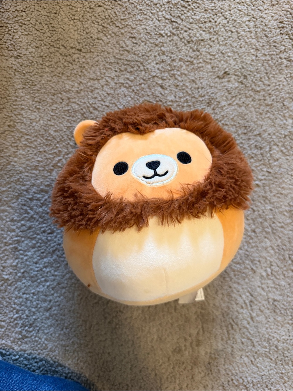 Squishmallows Orange and Brown Lion Plushy